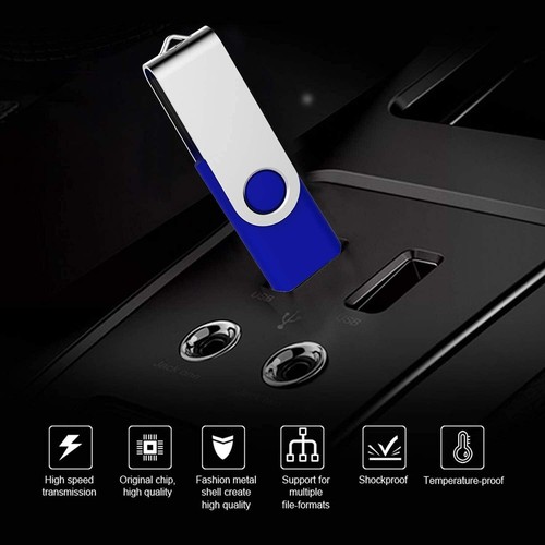 Pendrive 32GB 3.0 Chiavette USB 32 GB 3.0 Set 10 Unità Chiavetta USB Penne USB P - Foto 9 di 20