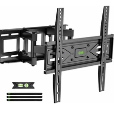 Full Motion TV Wall Mount 32-70" TVs up to 100lbs - tilt, swivel, articulating