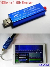 RTL2832U+R820T2 0.1MHz-1.7GHz TCXO ADSB UHF VHF HF FM RTL.SDR USB Tuner Receiver