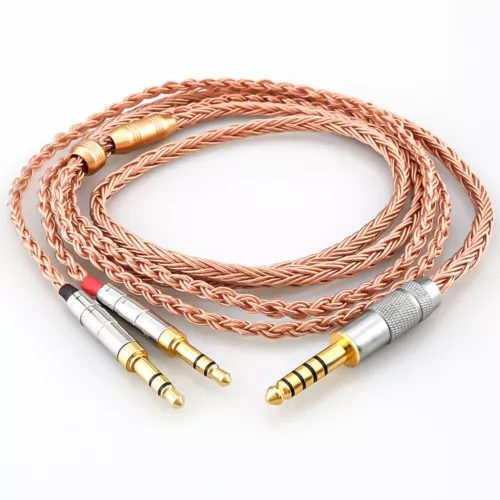 Hi-END 16 Cores Silver Plated Headphone Cable for Focal Clear ElexElegia Stellia - Picture 3 of 42