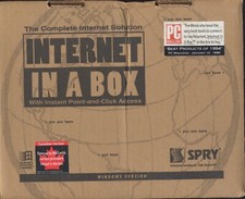 Rare...Internet in a Box, Spry Canadian Version, unused, unopened