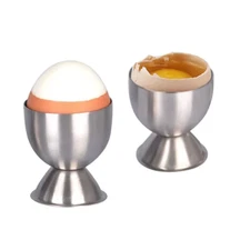 New Stainless Steel Egg Topper Cutter Cracker Opener for Hard & Soft Boiled Eggs