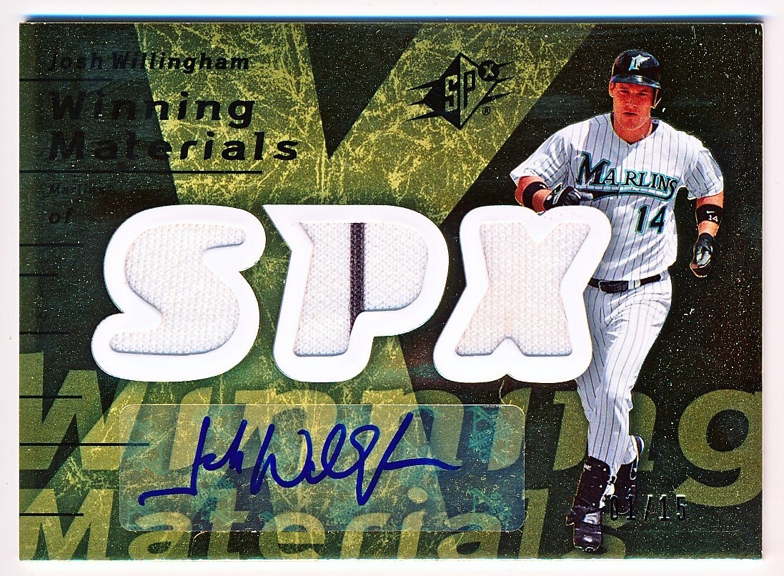 2007 SPx - Winning Materials Josh Willingham #WM-WI Triple