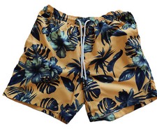 Easy By Matalan Men's Swim Beach Shorts Mesh Lined Size Small