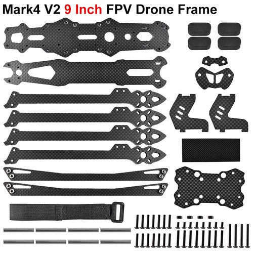 7-10" 295/367/387/427mm MAK4 Carbon Fiber Frame V2 für RC FPV Done Quadcopter - Bild 9 von 28