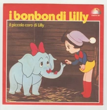 45 giri sigle tv i bon bon di lilly  detto mariano cartoni animati 1981 new