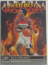 2023-24 Panini Donruss Optic Basketball Bilal Coulibaly Red Hot Rookies