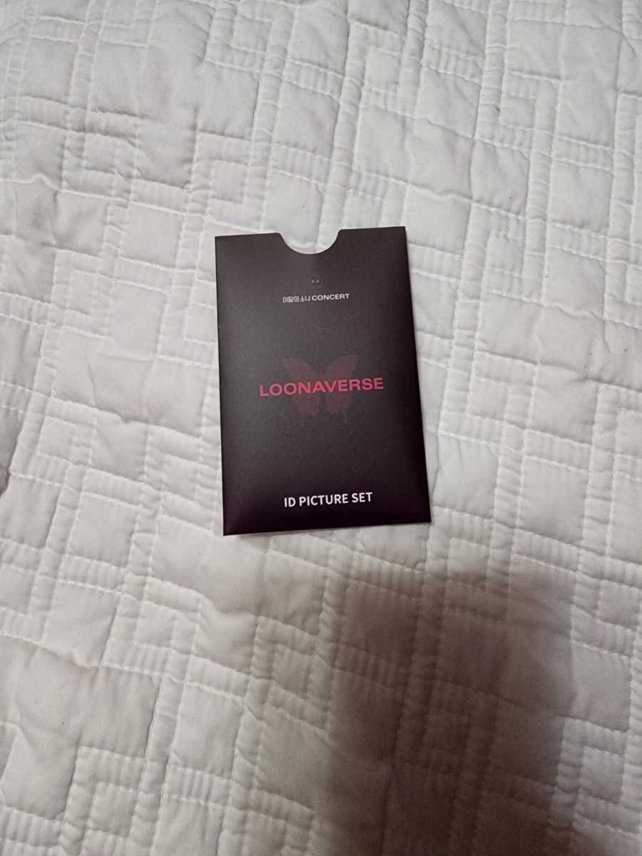 Loona Official Loonaverse Concert Merchandise ID Photo Set [All