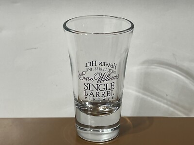 Evan Williams Single Barrel Vintage Bourbon Whiskey Shot Glass - Heaven Hill