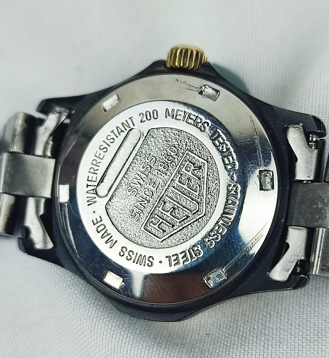 TAG Heuer - 2000 Professional 200 Meters - 966.008- Women | eBay TAG Heuer - 2000 Professional 200 Meters - 966.008- Women | eBay