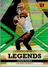 2022 PRESTIGE LIVING LEGENDS XTRA POINTS GREEN #LL-21 CARSON PALMER 209/249