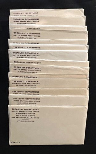 1965 US Special Set Mint SMS, Flap NOT CUT OPEN, No Stickers Writing or Tears - 第 14/14 張圖片