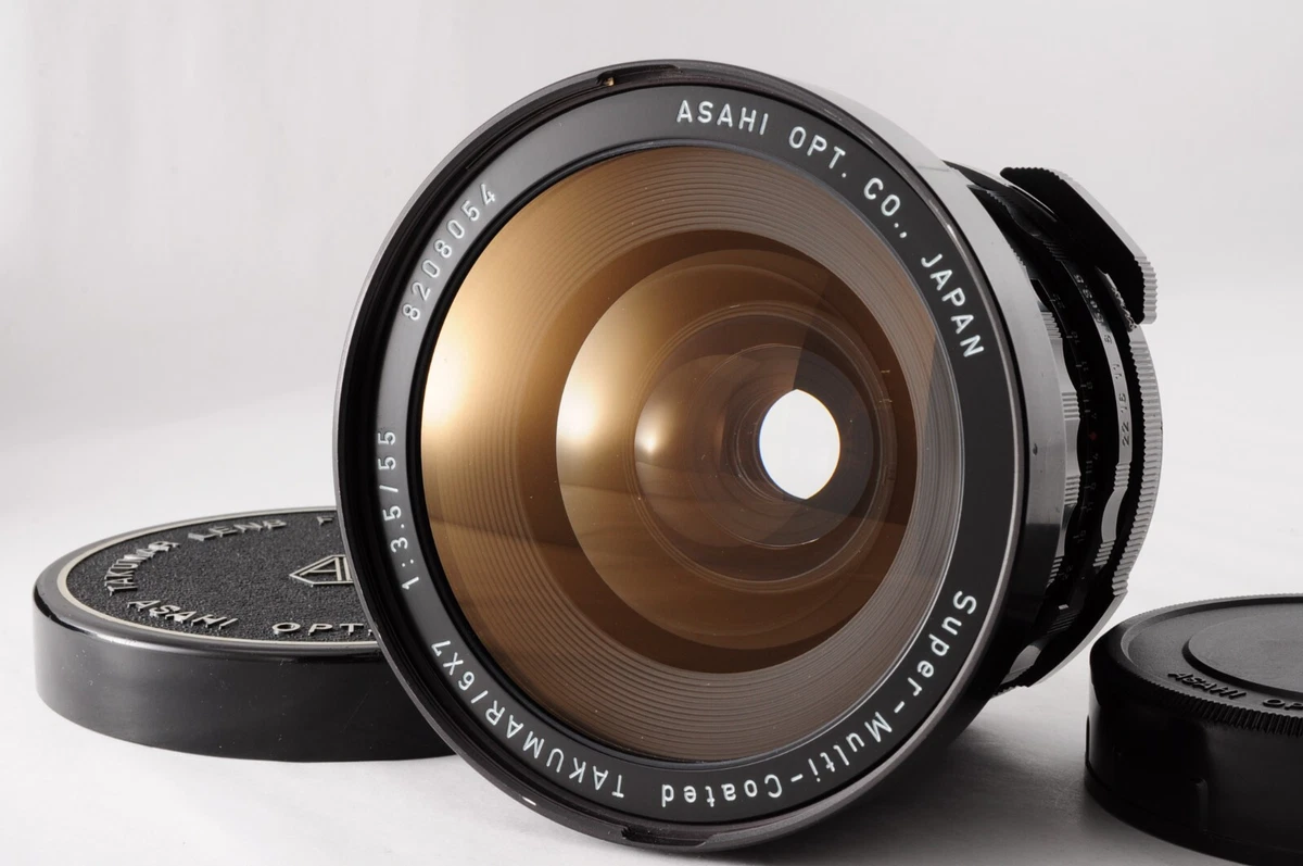 MINT Pentax Super Multi Coated SMC Takumar 6x7 55mm f3.5 Lens 67