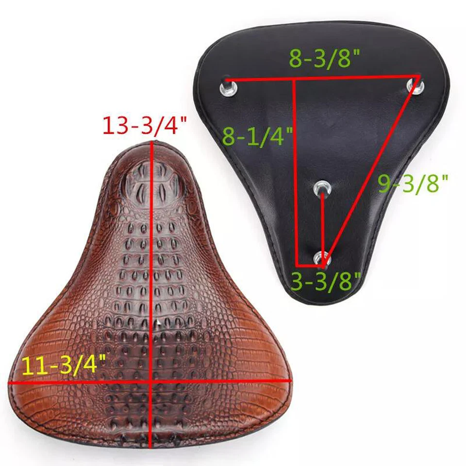 Asiento individual de resorte de motocicleta para Suzuki Boulevard Savage S40 LS650 bobber personalizado Foto 2 de 4