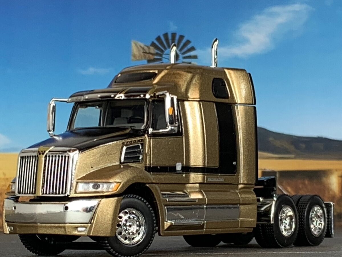 1/64 DCP GOLD WESTERN STAR 5700 EX W/ MID ROOF SLEEPER | eBay 1/64 DCP GOLD WESTERN STAR 5700 EX W/ MID ROOF SLEEPER | eBay