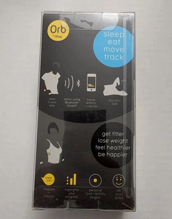 Orb By Fitbug Track Movement + Sleep New In Box - White - Image 2 of 4
