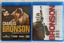 Charles Bronson Blu-ray Lot, Death Wish... Stone Killer Breakout Hard Times Rare