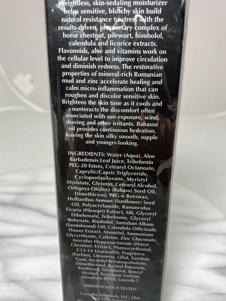 Complejo calmante para piel sensible Cornelia Essentials 1,7 OZ RARO bomba descontinuada Foto 3 de 3