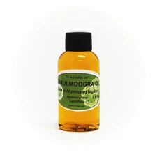 2 oz 100% PURE ORGANIC CHAULMOOGRA OIL ANTI AGING COLD PRESSED NATURAL FRESH 