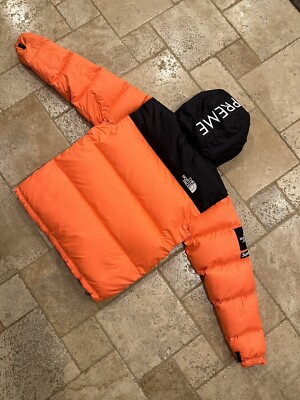 Supreme x TNF The North Face Orange Nuptse Puffer Jacket | eBay Supreme x TNF The North Face Orange Nuptse Puffer Jacket | eBay