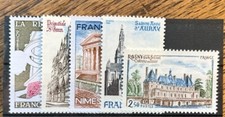 TIMBRES FRANCE 1981 N°2131 à 2135 YT NEUFS ** MNH