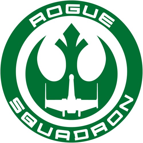 Star Wars Rogue Squadron 4" Vinyl Decal Car Window Sticker - Picture 13 of 26