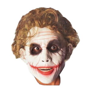 The Joker Deluxe Wig and Makeup Kit The Dark Knight Heath Ledger Batman Movie