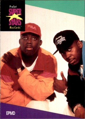 1991-92 Pro Set Superstars MusiCards #118 E.P.M.D.