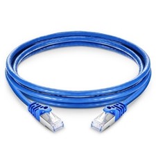10 PACK CAT6a RJ45 4Ft Ethernet Network 10G Patch Cable Copper Wire LOT QTY 10