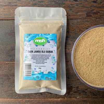 Guava Leaf Powder Organic Herbs Spice Fresh Pure Hygienic Premium Original