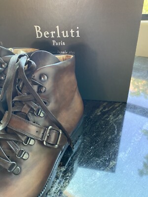 $2680 BERLUTI Brunico Leather Boots 10EU /11US | eBay 