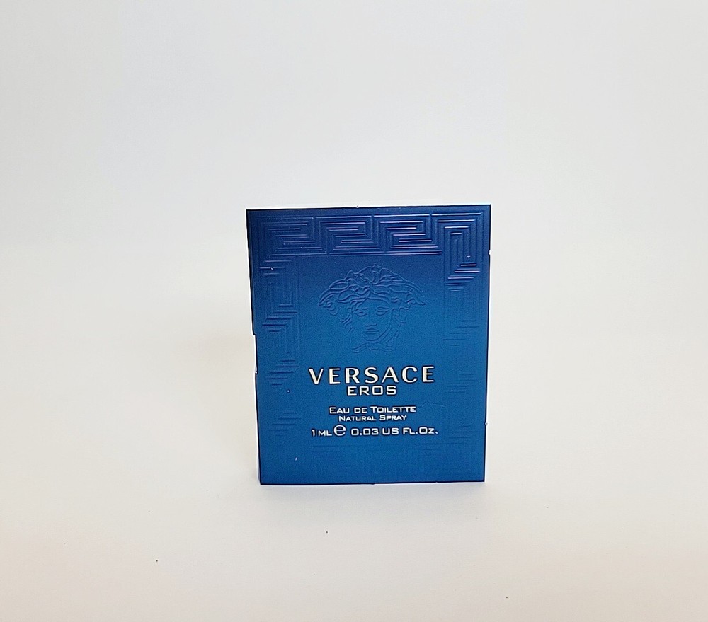 Versace Eros 0.03 oz 1 ml Eau De Parfum Spray Mini/Travel Sample Vial
