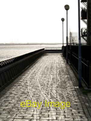 Photo 6x4 Tyre Marks on the Path Kingston upon Hull I think that this is  c2008