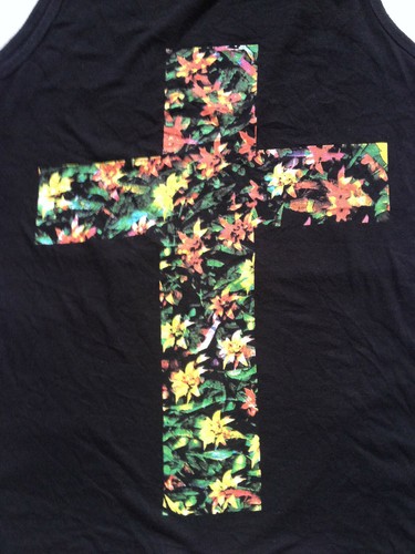 ELEVEN PARIS - THE CROSS - LIFE IS A JOKE - BLACK TANK TOP MUSCLE SHIRT MEDIUM - Picture 3 of 11