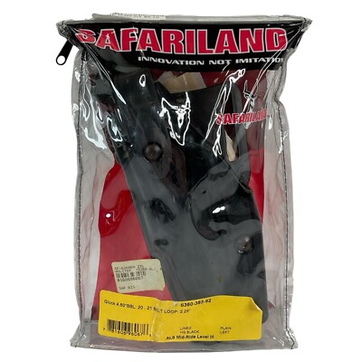 Safariland 6360 ALS Level 3 Duty Holster - Mid-Ride, For Glock 21, Black High Gloss - View #8