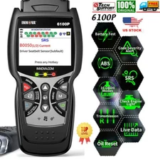 INNOVA 6100P OBD2 Scanner ABS SRS Diagnostic Code Reader Battery Test Oil Reset