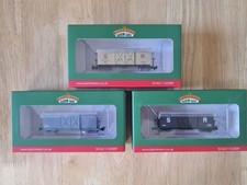 Set Of 3 Bachmann 009 OO9 Narrow Gauge Bogie Goods Wagons Job Lot Model Railway