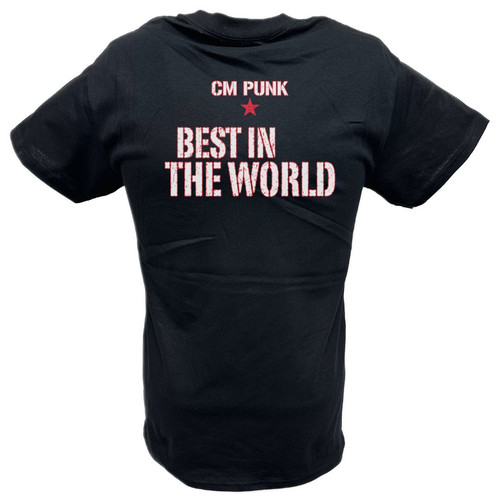 Camiseta CM Punk Best In the World para hombre versión negra - Imagen 6 de 6