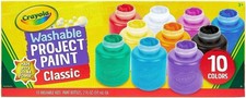CRAYOLA Washable Kids Paint Set, 10pc , Children Arts & Crafts Supplies