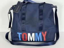NWT Tommy Hilfiger Tote Bag Navy Blue Large L...