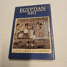 Egyptian Art Illustrated Hardcover Book - Francesco Abbate History Archaeology