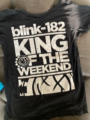 ''Kings of the Weekend'' Blink 182 Concert tee shirt T-shirt Adult small. Black