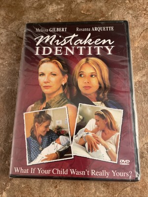 Mistaken Identity DVD Melissa Gilbert, Rosanna Arquette 2003 R1 OOP- NEW, SEALED