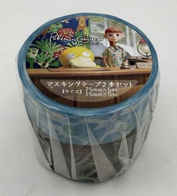 Pokemon Center x Pokemon Concierge Washi Masking Tape Set Charizard, Venusaur