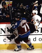 Patrice Brisebois signed NHL hockey 8x10 photo W/Cert Autographed A0003
