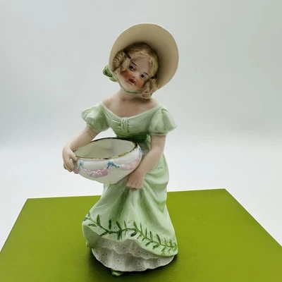 German Girl Figurine In Antique Ceramic & Porcelain Figurines | eBay