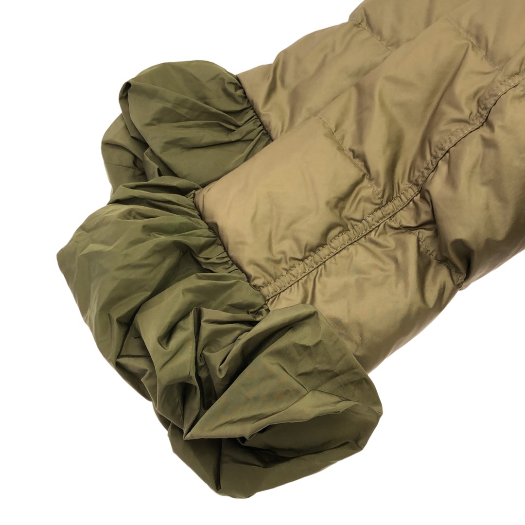 Moncler Khaki SERI GIUBBOTTO Down Coat Outerwear Hem Ruffle Size 0 Used MARJ-0 thumbnail 6