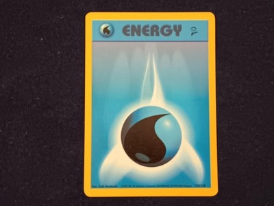 Water Energy 130/130 Base Set 2 Regular