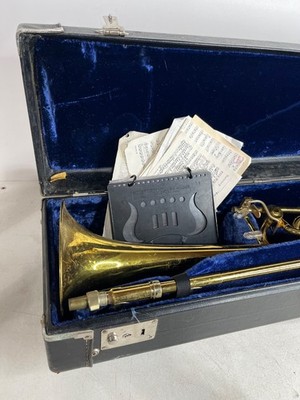 King Cleveland 605 Trombone w/ F-Attachment, Hard Case & Bach Mouthpieces