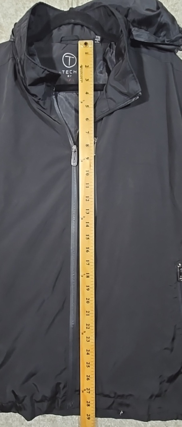 Tumi Tech Packable Hooded Jacket Windbreaker Trav… - image 4